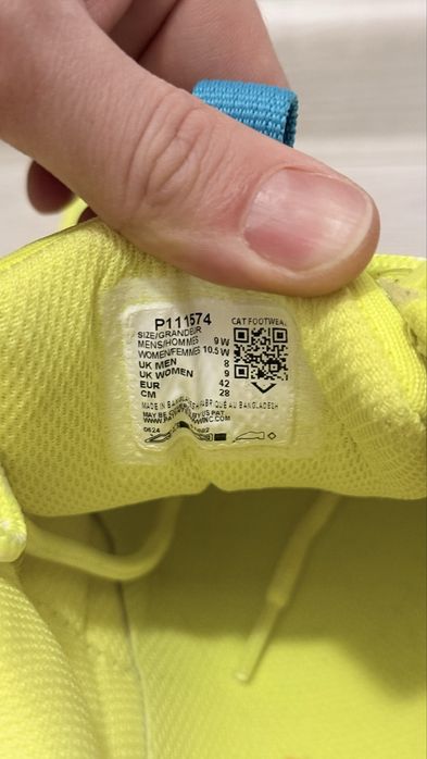 Adidași Caterpillar (CAT) Intruder (culoarea Lemon / Citrus / Pale Lime)