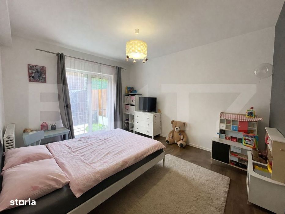 Apartament modern 3 camere, 66 mp, gradina, parcare, zona Teilor — fotografia 3