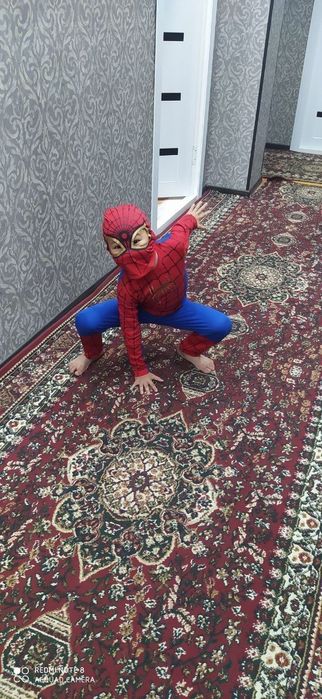 Человек паук костюм хлопок. Новые