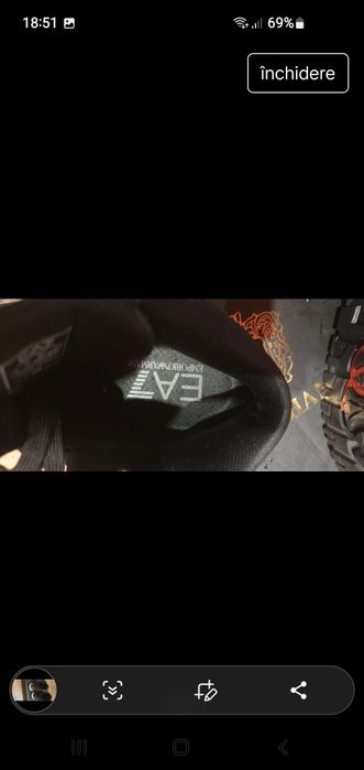 Ghete Emporio Armani originale