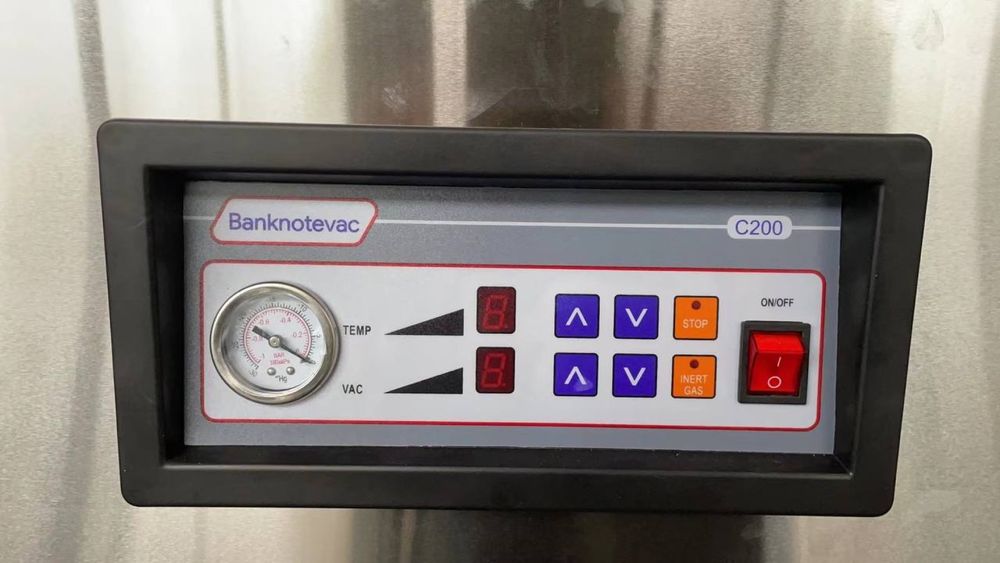 Вакуумный упаковщик банкнотов
