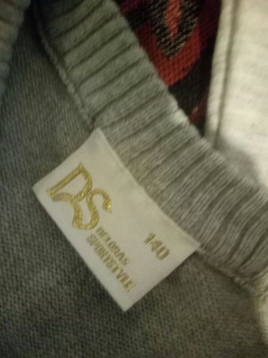 Брендовые Кофта безрукавка джинсы