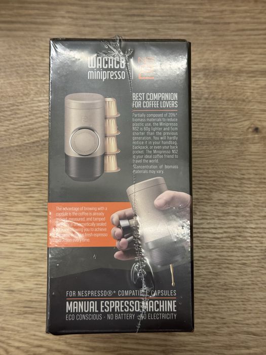Нова кафемашина Wacaco Minipresso NS2