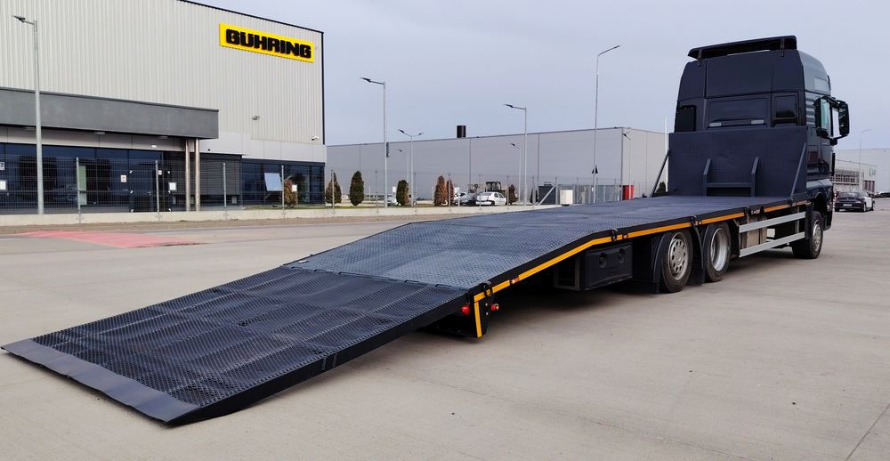 Man TGX 26.440 Platforma Trailer 26T , 2009 Euro V , RAR  efectuat