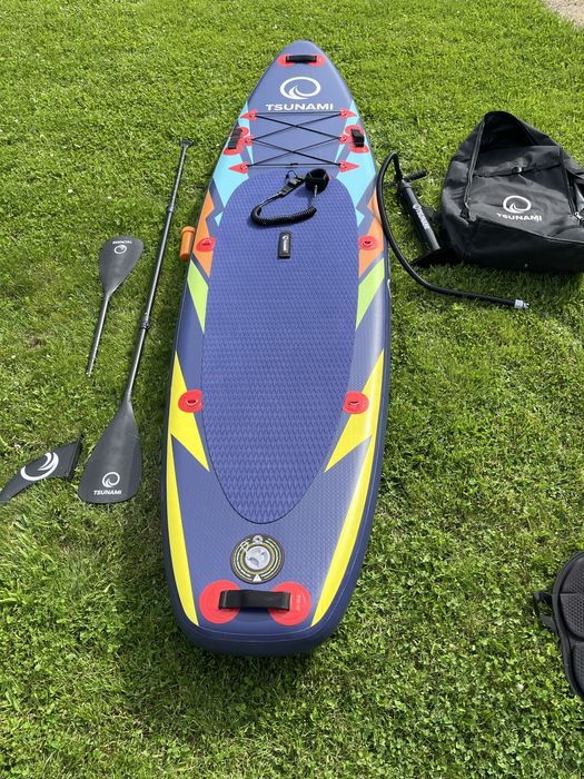 Set placa gonflabila Stand Up PaddleBoard TSUNAMI T08