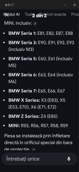 Carlig bmw remorcare