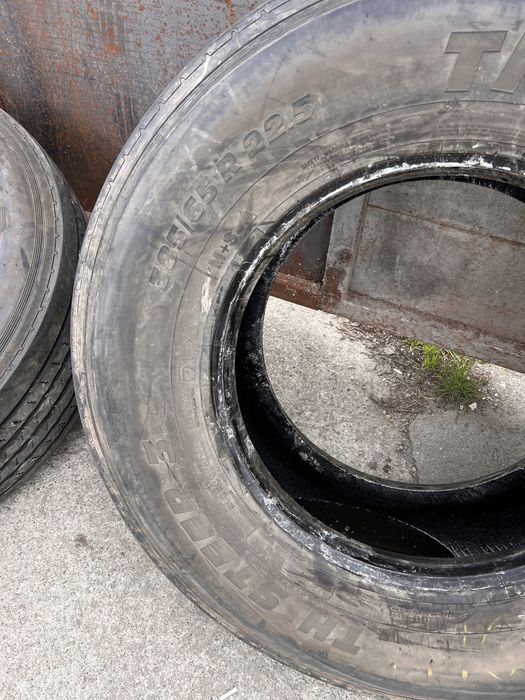 2 anvelope camion 385/65/22.5 , Truckstar, Dot 2023 ,  10 mm