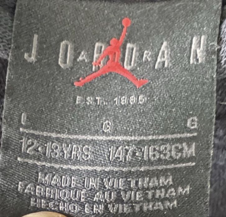 Младежки оригинални суичър Jordan (ръст 147-163 см / 12-13 г.)
