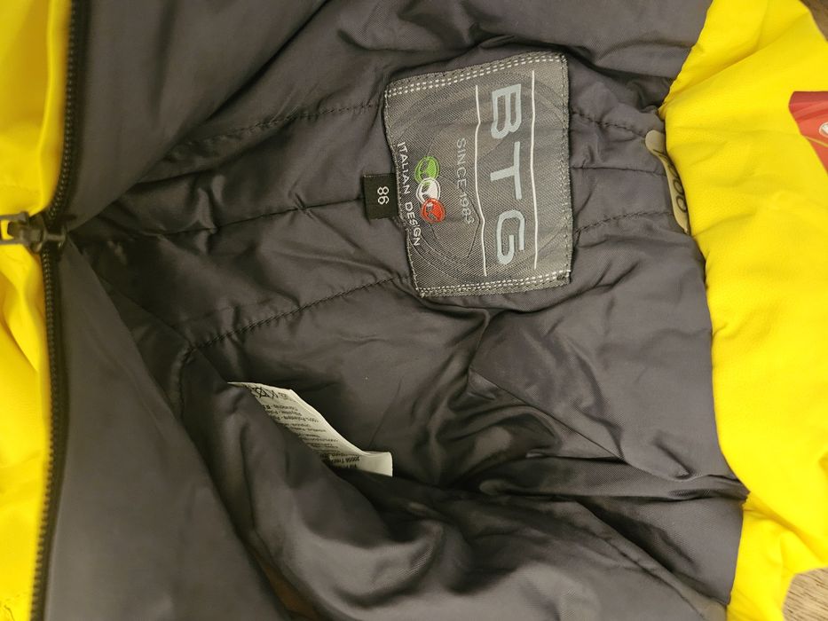 Pantaloni de ski unisex, mărimea 86 cm, marca BTG