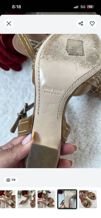 Miu Miu сандали guess liu jo