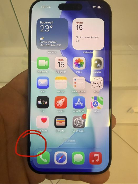Telefon Apple iPhone 17 Black 256Gb garantie!