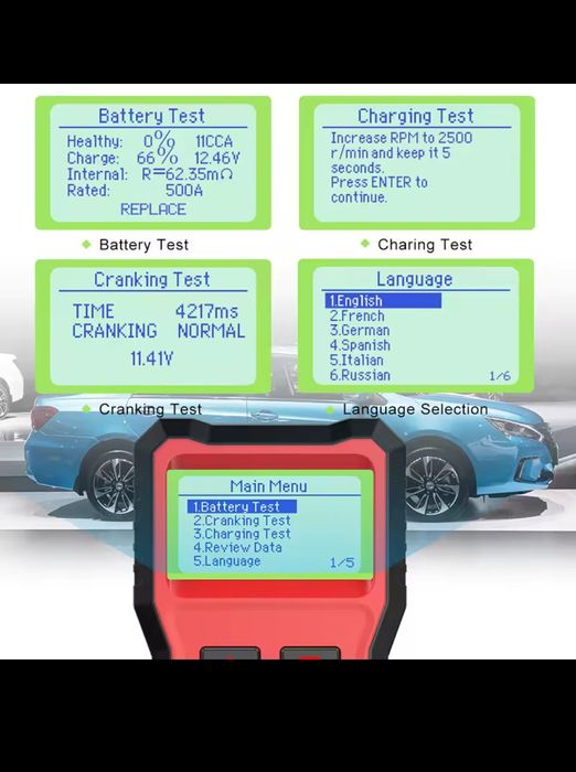 Тестер за акомулатор ANCEL BST100