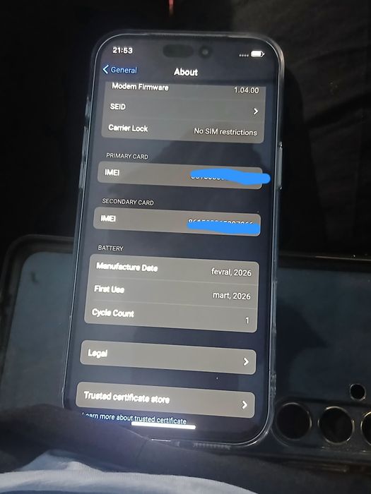Iphone 17 pro max 2 terobayt dubai