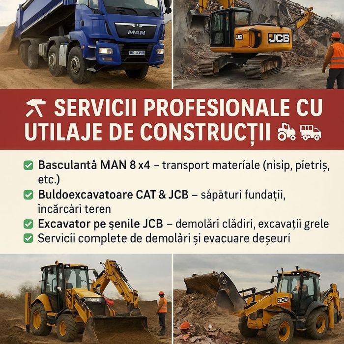 Buldozer de inchiriat