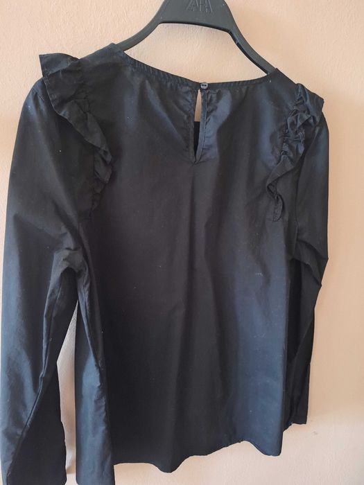 Дамска черна риза  MOHITO  colektion