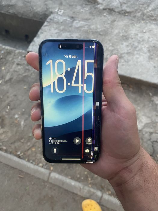 Iphone 14 pro, разбит дисплей, обмен