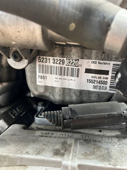 Двигатель N62 B44 объём 4.4 литра BMW X5 E53, E70;