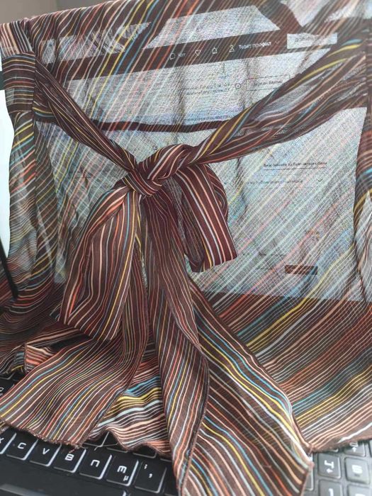 Прозрачна многоцветна блуза H&M 38р.