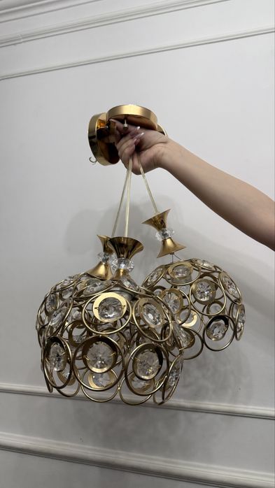 Люстра 3шт вместе цена 10к