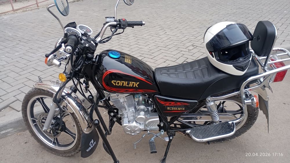 Продам новый мотоцикл 200 куб