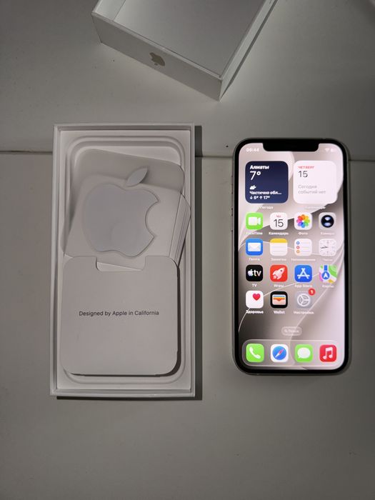 iPhone 12 128GB White / без ремонта / всё родное
