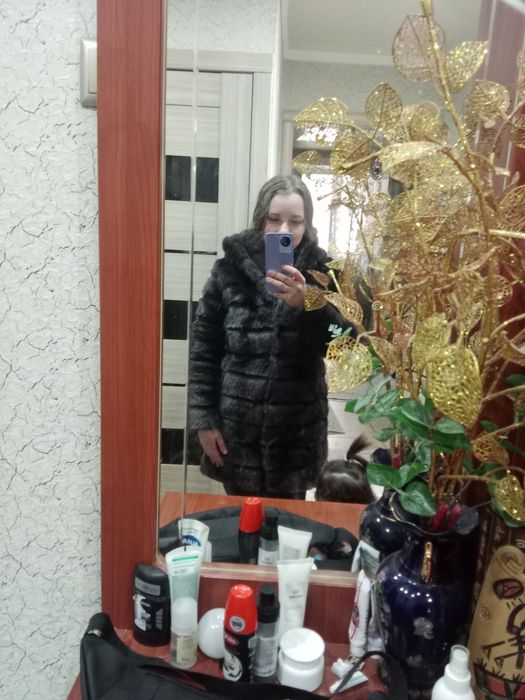 Женская шуба, размер S, M