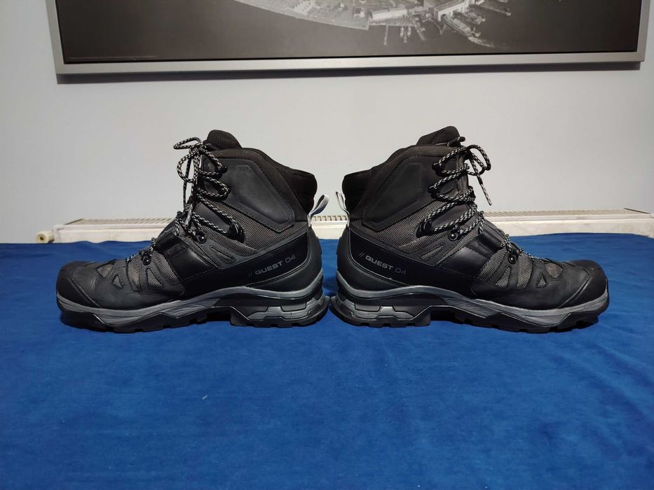 SALOMON Quest 04, ghete GoreTex, mărimea 45 1/3, interior 29 cm.