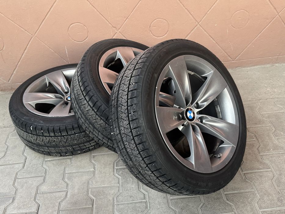 Диски с резиной 246 стиль оригинал от bmw e60