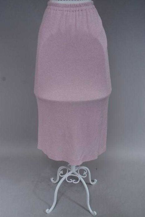 Fusta originala U C of Benetton, din jersee fin, M, L, XL, 2XL, 3XL