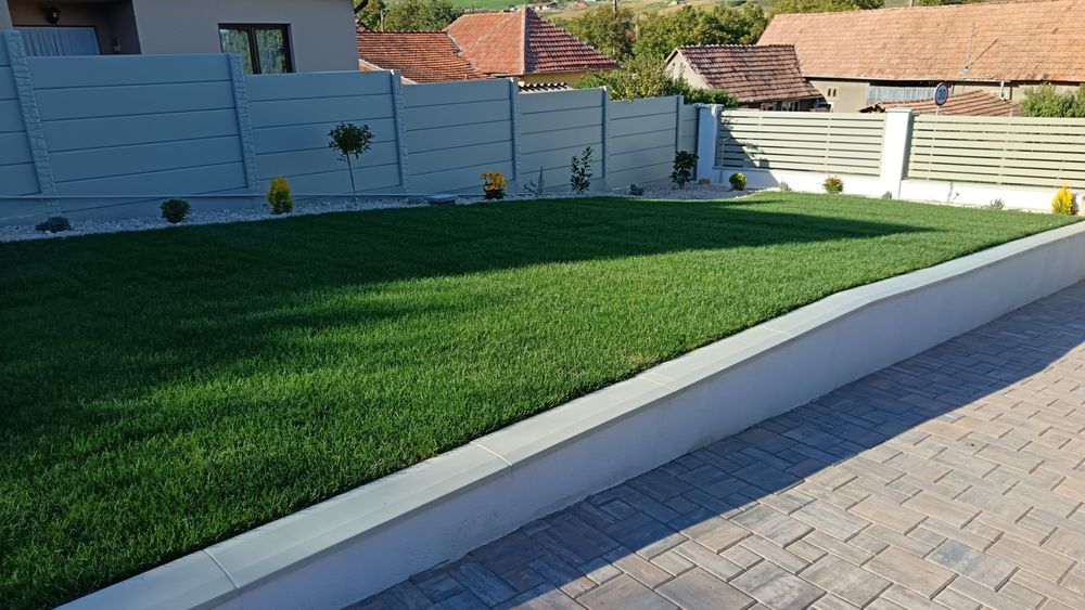 Plăci de gard modern