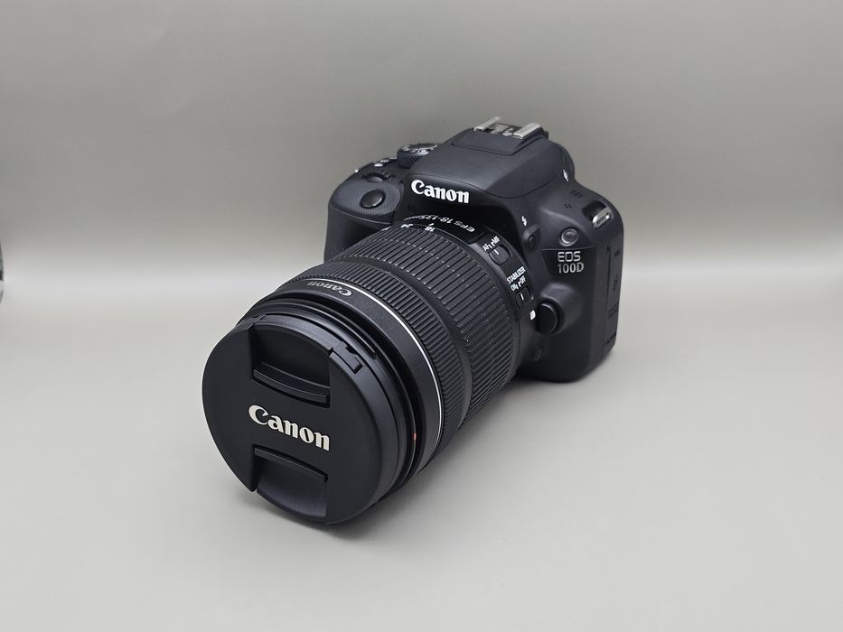 Kit foto complet, ca nou canon 100D + obiectiv 18-135mm IS STM