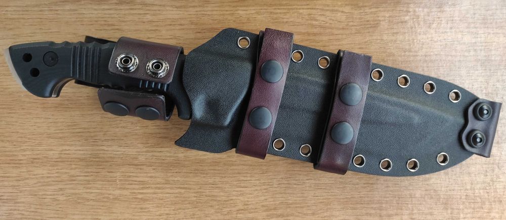 Туристически,ловен нож /ръчна изработка , стомана А8/