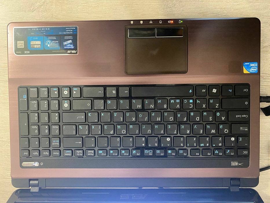 Металлический ухоженный ASUS intel core i3