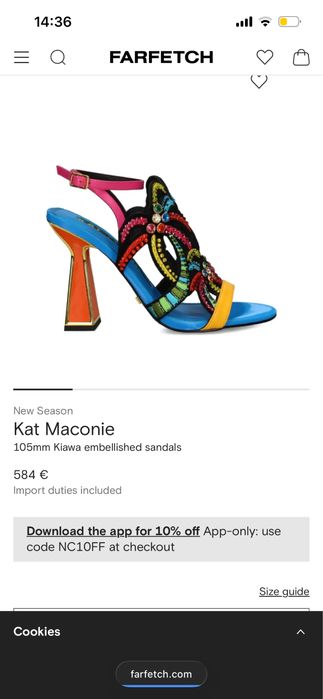 Sandale kat Maconie 38