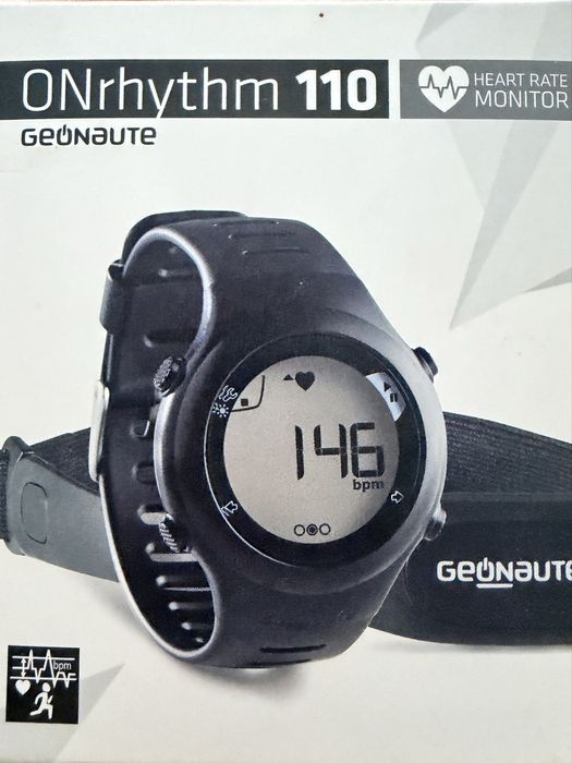 Часовник за бягане с пулсомер Kalenji