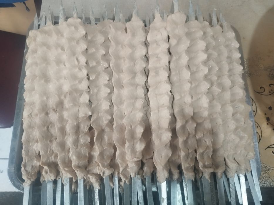 Xot dok uchun shashlik