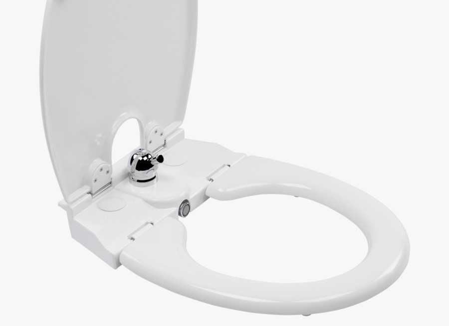 Седалка-биде с вграден смесител, с топла и студена вода, Италианска