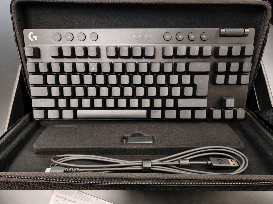 Нова механична геймърска клавиатура Logitech G PRO X TKL LIGHTSPEED