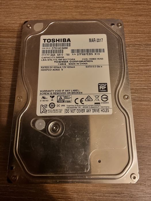 Hard disk pentru PC