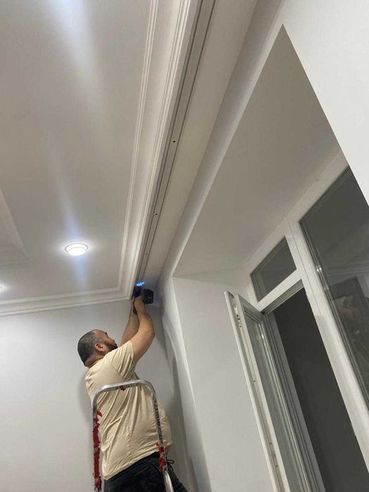 установка карниз гардин мастер Астана