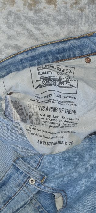 Levis 752 original