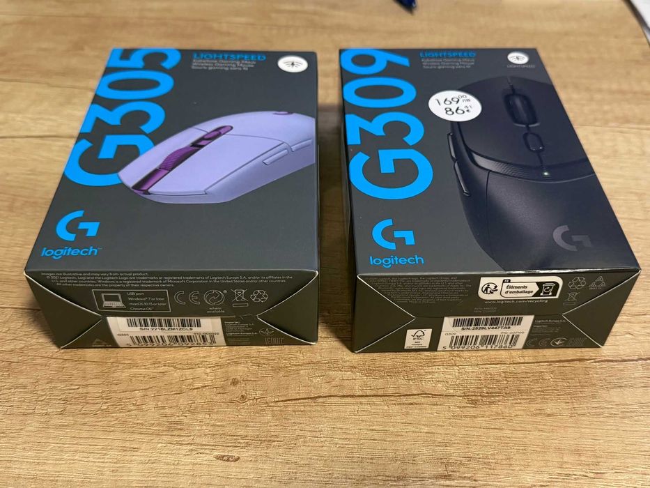 Logitech Wireless Мишки – Модели G309 и Lift (Вертикална)