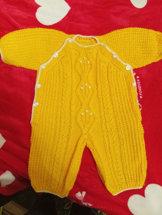 Вязанный комбинезон