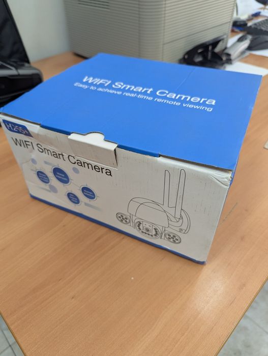 WiFi смарт камера - 4 мегапиксела, двойно осветяване,