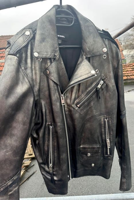 Кожено мъжко яке DIESEL