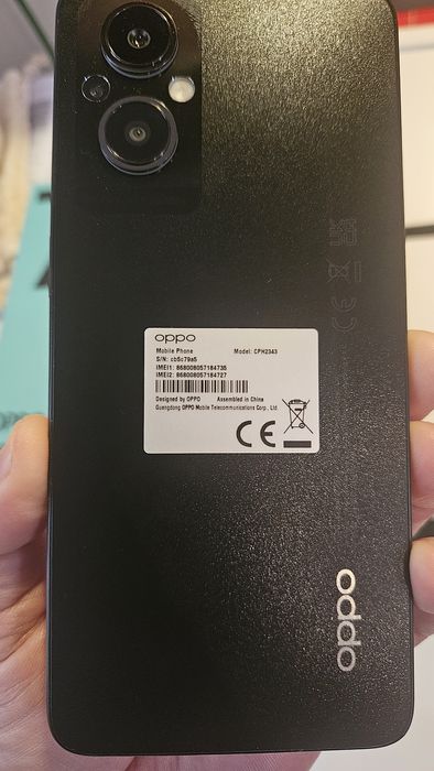 Oppo Reno7 Lite Cosmic Black(nu samsung)