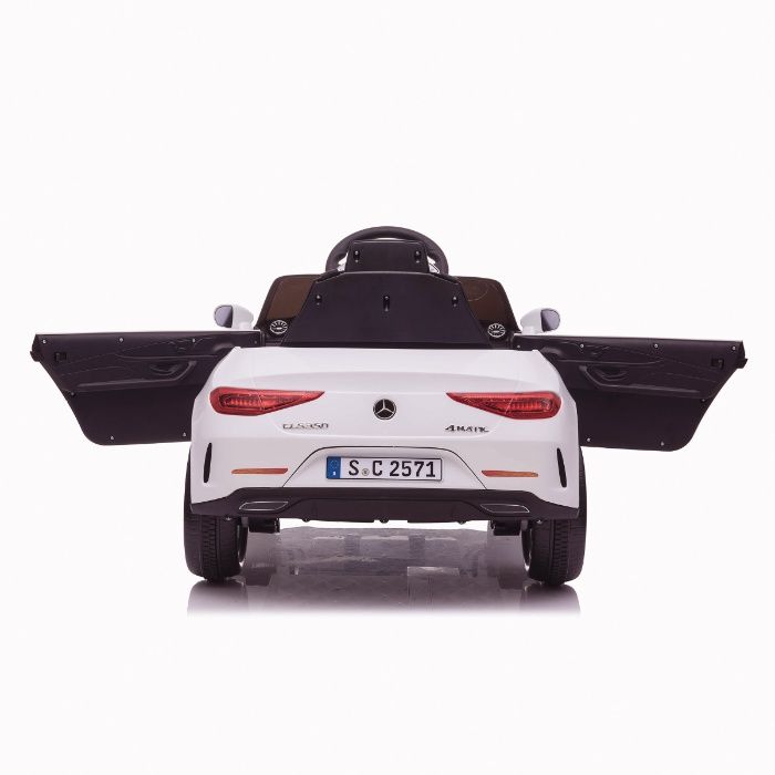Masinuta electrica Kinderauto Mercedes CLS350 50W 12V PREMIUM #Alb