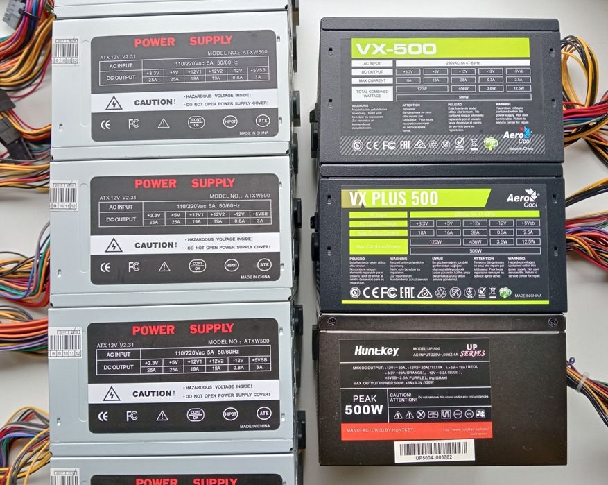 Блоки питания на 500W