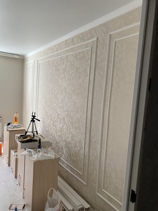 Поклека обоев. От 600 кв метр