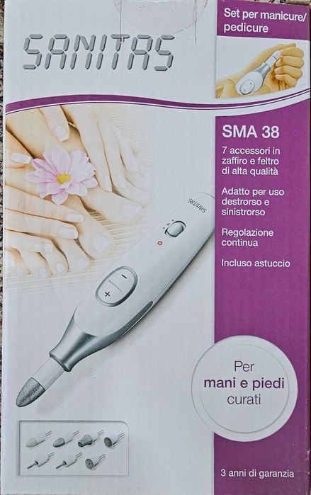 Set de manichiură și pedichiură SANITAS SMA 38